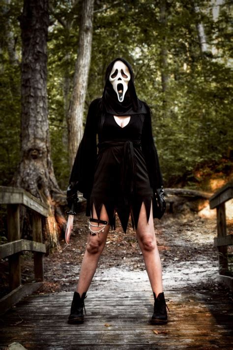 Halloween Package. . Ghost face female costume